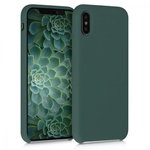 Θήκη για Apple iPhone X / iPhone XS, Silicone, Green, 42495.171