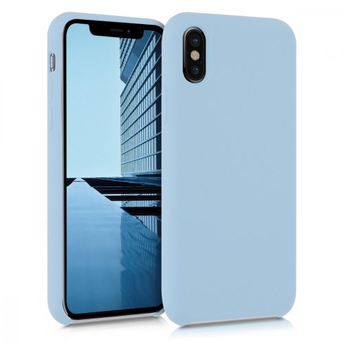 Θήκη για Apple iPhone X / iPhone XS, Silicone, Blue, 42495.177