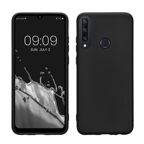 Θήκη για Huawei Y6p, Silicone, Black, 52528.47