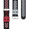 Σετ 2 ιμάντων για Huawei Watch GT 2e, Silicone, Red / Grey, 52657.01