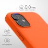 Θήκη για Apple iPhone 12 Mini, Silicone, Orange, 52715.69