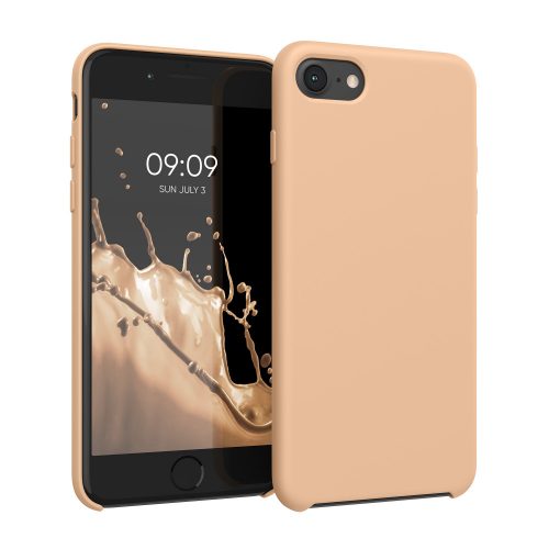 Θήκη για Apple iPhone 8 / iPhone 7 / iPhone SE 2, σιλικόνη, ροζ χρυσό, 40225.194