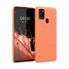 Θήκη για Samsung Galaxy A21s, Silicone, Orange, 52494.203