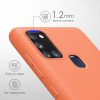 Θήκη για Samsung Galaxy A21s, Silicone, Orange, 52494.203