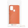 Θήκη για Samsung Galaxy A21s, Silicone, Orange, 52494.203