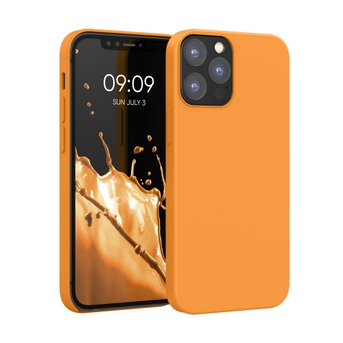 Θήκη για Apple iPhone 12 / iPhone 12 Pro, Silicone, Orange, 52641.150