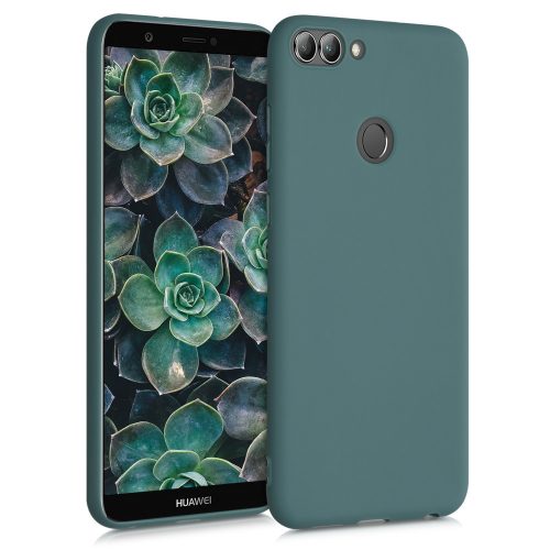 Θήκη για Huawei P Smart / Enjoy 7s, Silicone, Green, 44124.171