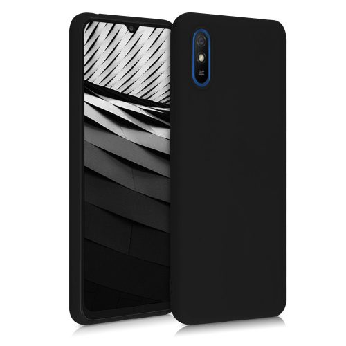 Θήκη για Xiaomi Redmi 9A, Silicone, Black, 52847.47