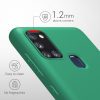 Θήκη για Samsung Galaxy A21s, Silicone, Green, 52494.142