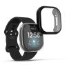 Σετ 2 Καλύμματα για Fitbit Versa 3 / Sense, Silicone, Black, 53390.02