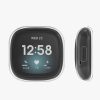 Σετ 2 Καλύμματα για Fitbit Versa 3 / Sense, Silicone, Black, 53390.02