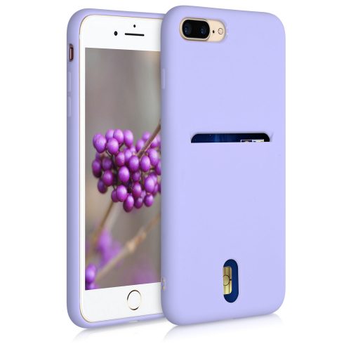 Θήκη για Apple iPhone 8 Plus / iPhone 7 Plus, Silicone, Purple, 49102.139