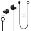 Σετ 2 λουριών για ακουστικά Samsung Galaxy Buds/Galaxy Buds Plus, Kwmobile, Μαύρο, Σιλικόνη, 53474.01