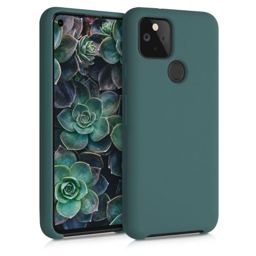 Θήκη για Google Pixel 5, Silicone, Green, 53633.171