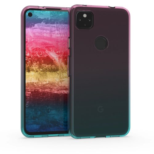 Θήκη για Google Pixel 4a 5G, Σιλικόνη, Ροζ, 53636.01