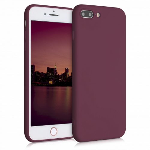 Θήκη για Apple iPhone 8 Plus / iPhone 7 Plus, Silicone, Purple, 49981.190