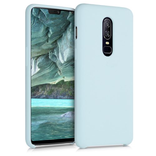 Θήκη για OnePlus 6, Silicone, Green, 46122.200