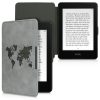 Θήκη για Kindle Paperwhite 7, Οικολογικό δέρμα, Γκρι, 49747.05