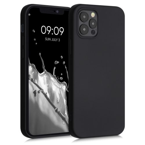 Θήκη για Apple iPhone 12 / iPhone 12 Pro, Silicone, Black, 53844.47