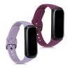 Σετ 2 ιμάντων για Samsung Galaxy Fit (SM-R370), kwmobile, Silicone, Purple / Purple, 50233.38