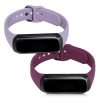 Σετ 2 ιμάντων για Samsung Galaxy Fit (SM-R370), kwmobile, Silicone, Purple / Purple, 50233.38