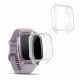 Σετ 2 θηκών για Garmin Venu Sq / Venu Sq Music, Silicone, Transparent, 53854.01