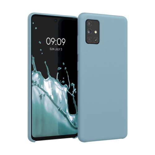 Θήκη για Samsung Galaxy A51, Silicone, Blue, 51197.206