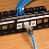 Σετ 10 βυσμάτων CAT6A RJ-45 για θωρακισμένα καλώδια Ethernet CAT6A, Kwmobile, Ασημί, Μέταλλο, 48471.10