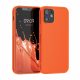 Θήκη για Apple iPhone 12 / iPhone 12 Pro, Silicone, Orange, 53939.69