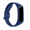 Σετ 2 ιμάντων για Samsung Galaxy Fit 2, kwmobile, Silicone, Blue / Black, 53962.02