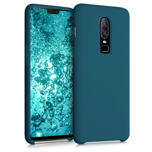 Θήκη για OnePlus 6, Silicone, Green, 46122.57