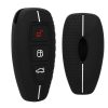 Κάλυμμα κλειδιού αυτοκινήτου Ford - 3 Κουμπιά - Keyless Go, Silicone, Black, 53133.05