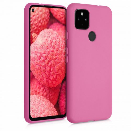 Θήκη για Google Pixel 4a 5G, Σιλικόνη, Ροζ, 51727.163