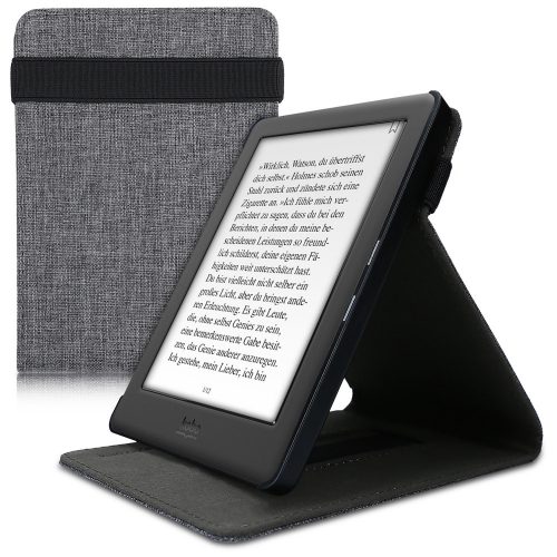 Θήκη για Kobo Glo HD / Touch 2.0, Textile, Grey, 51512.02