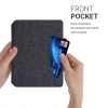 Θήκη για Kobo Aura H2O Edition 2, Textile, Grey, kwmobile, 54137.19