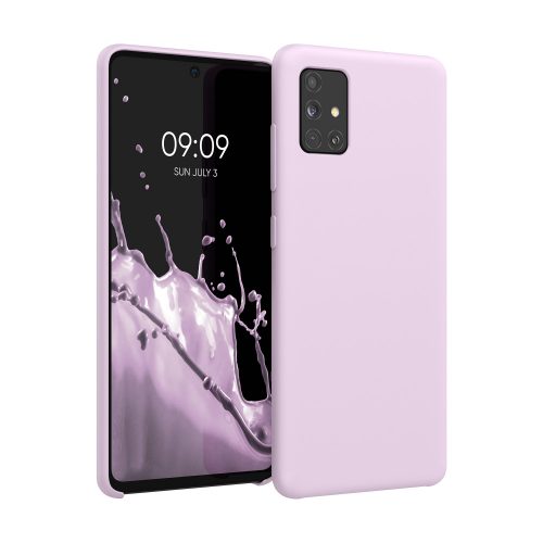 Θήκη για Samsung Galaxy A51, Silicone, Purple, 51197.140