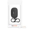 Θήκη για ακουστικά JBL Live Pro Plus, Kwmobile, Μαύρο, Σιλικόνη, 54206.01