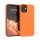 Θήκη για Apple iPhone 12 Mini, Silicone, Orange, 52640.150