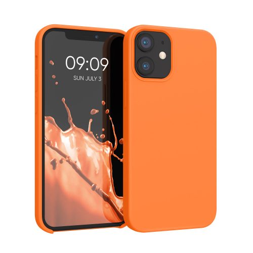 Θήκη για Apple iPhone 12 Mini, Silicone, Orange, 52640.150