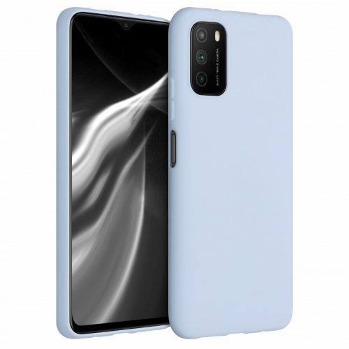 Θήκη για Xiaomi Poco M3, Silicone, Blue, 53971.58