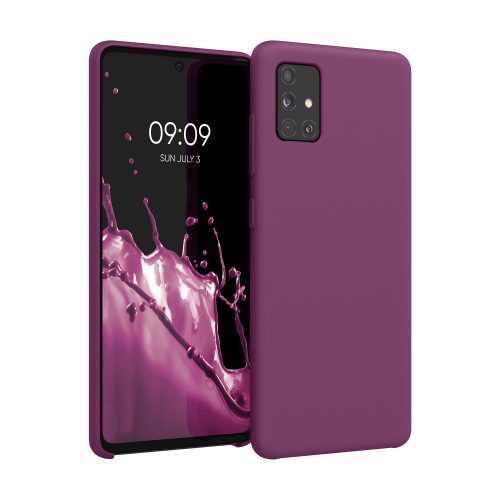 Θήκη για Samsung Galaxy A51, Silicone, Purple, 51197.197