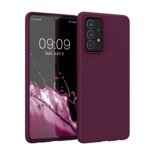 Θήκη για Samsung Galaxy A52, Silicone, Purple, 54346.187