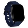 Σετ 2 ιμάντων για Xiaomi Amazfit GTS 2 Mini, Silicone, Black / Blue, 54464.01