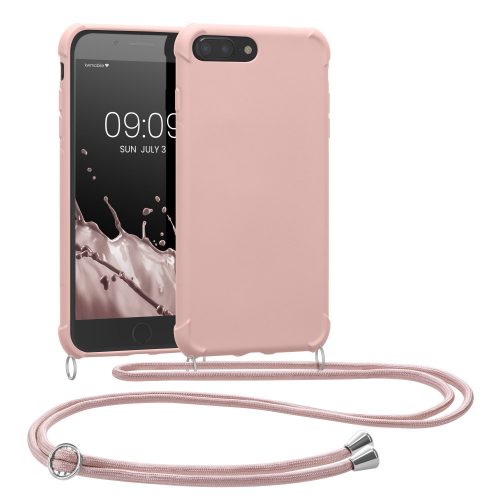 Θήκη για Apple iPhone 8 Plus / iPhone 7 Plus, Silicone, Pink, 49916.154