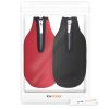 Σετ 2 Θερμικά καλύμματα για μπουκάλια, 330 ml, Neoprene, Red / Black, 54533.01