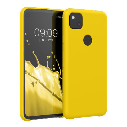 Θήκη για Google Pixel 4a, Silicone, Yellow, 52549.165