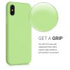 Θήκη για Apple iPhone X / iPhone XS, Silicone, Green, 49982.214