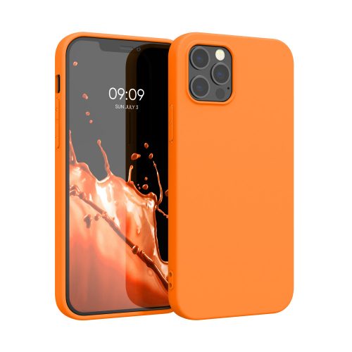 Θήκη για Apple iPhone 12 Pro Max, Silicone, Orange, 53940.150