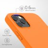 Θήκη για Apple iPhone 12 Pro Max, Silicone, Orange, 53940.150