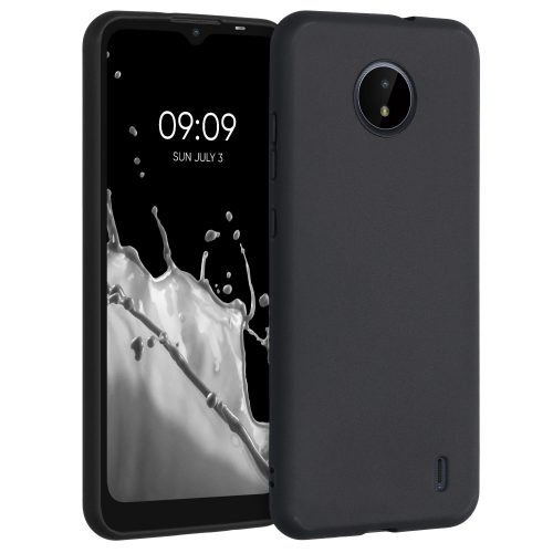 Θήκη για Nokia C20 / C10, Silicone, Black, 54848.01